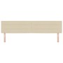 Cabecero Diseño de Líneas Crema 200 cm Tela by , Headboards and footboards - Ref: Foro24-42007039, Price: 70,23 €, Discount: %