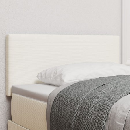 Cabecero de diseño liso crema 90 cm tejido de corduroy by , Headboards and footboards - Ref: Foro24-42007047, Price: 40,47 €,...