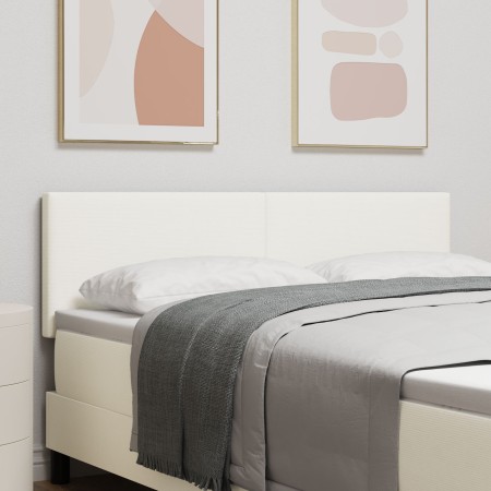 Cabecera Diseño Sencillo Crema 160 cm Tela de Terciopelo by , Headboards and footboards - Ref: Foro24-42007059, Price: 58,65 ...