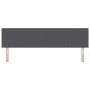 Cabecero Diseño Sencillo Gris Oscuro 180 cm Tela de Terciopelo von , Kopf- und Fußteile - Ref: Foro24-42007062, Preis: 63,07 ...