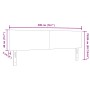 Cabezal Diseño Sencillo Crema 200 cm Tejido de Pana von , Kopf- und Fußteile - Ref: Foro24-42007067, Preis: 66,26 €, Rabatt: %