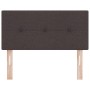Cabecero Tufted con Botones Marrón Oscuro 80 cm de Tela by , Headboards and footboards - Ref: Foro24-42007114, Price: 41,12 €...