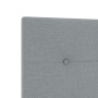 Cabecero de con botones en tufting gris claro de 100 cm de tela von , Kopf- und Fußteile - Ref: Foro24-42007137, Preis: 45,00...