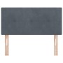 Cabecero de Tapizado con Botones Gris Oscuro 100 cm de Terciopelo von , Kopf- und Fußteile - Ref: Foro24-42007145, Preis: 55,...