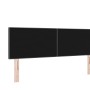Cabecero de tapizado con botones en gris oscuro de 140 cm von , Kopf- und Fußteile - Ref: Foro24-42007151, Preis: 56,63 €, Ra...