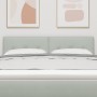 Cabecero de con botones, tufted, gris claro, 140 cm, terciopelo von , Kopf- und Fußteile - Ref: Foro24-42007157, Preis: 56,62...