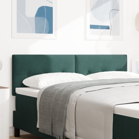 Cabecero  Con Botones Acolchados Verde Oscuro 140 cm Terciopelo | Foro24.es | Tu tienda online para hogar, jardín y más Foro24.es