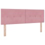 Cabecero Tufted Botones Rosa 140 cm Terciopelo von , Kopf- und Fußteile - Ref: Foro24-42007162, Preis: 56,62 €, Rabatt: %