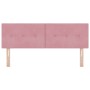 Cabecero Tufted Botones Rosa 140 cm Terciopelo von , Kopf- und Fußteile - Ref: Foro24-42007162, Preis: 56,62 €, Rabatt: %