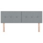 Cabecero Button Tapizado Gris Claro 160 cm Tela von , Kopf- und Fußteile - Ref: Foro24-42007163, Preis: 59,13 €, Rabatt: %
