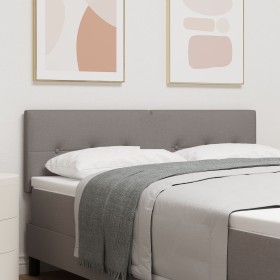 Cabecero Tapizado con Botones Taupe 160 cm de Tela de , Cabeceros y pies de cama - Ref: Foro24-42007167, Precio: 59,13 €, Des...