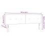 Cabecero de tapizado con botones crema de 160 cm en tela von , Kopf- und Fußteile - Ref: Foro24-42007168, Preis: 71,18 €, Rab...