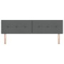 Cabecero Tapizado con Botones Gris Oscuro 180 cm Tela von , Kopf- und Fußteile - Ref: Foro24-42007177, Preis: 63,61 €, Rabatt: %