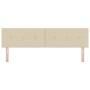 Cabecero Button Tufted Crema 180 cm Tela von , Kopf- und Fußteile - Ref: Foro24-42007181, Preis: 78,21 €, Rabatt: %