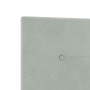 Cabecero tapizado gris claro de 180 cm en terciopelo | Foro24.es | Tu tienda online para hogar, jardín y más Foro24.es