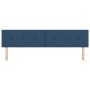 Cabecero Tufted Botones Azul 200 cm Tela de , Cabeceros y pies de cama - Ref: Foro24-42007195, Precio: 67,34 €, Descuento: %