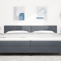 Cabecero con botones acolchados gris oscuro 200 cm de terciopelo von , Kopf- und Fußteile - Ref: Foro24-42007197, Preis: 66,9...