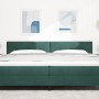 Cabecero con botones capitoné verde oscuro de 200 cm en terciopelo von , Kopf- und Fußteile - Ref: Foro24-42007199, Preis: 66...
