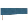 Cabezal  Acolchado con Botones Azul Oscuro 200 cm de Terciopelo | Foro24.es | Tu tienda online para hogar, jardín y más Foro24.es