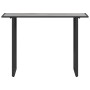 Mesa de Jardín Gris 100x55x70 cm DPC y Acero von , Gartentische - Ref: Foro24-42007553, Preis: 89,26 €, Rabatt: %