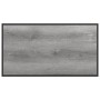 Mesa de Jardín Gris 100x55x70 cm DPC y Acero von , Gartentische - Ref: Foro24-42007553, Preis: 89,26 €, Rabatt: %