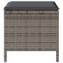 Conjunto de Comedor de Jardín de 3 Piezas con Cojines Gris en Poliratán y Acacia von , Gartensets - Ref: Foro24-42007920, Pre...