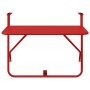 Mesa de balcón plegable roja 60x40 cm de acero by , Garden tables - Ref: Foro24-42008078, Price: 46,73 €, Discount: %