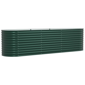 Huerto elevado Verde 320x80x81 cm de acero galvanizado von , Töpfe und Pflanzgefäße - Ref: Foro24-42008123, Preis: 213,13 €, ...