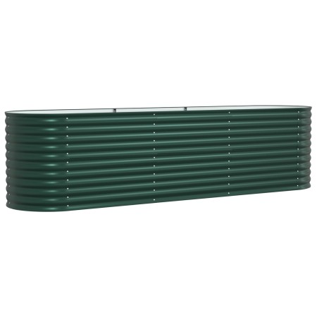 Huerto elevado Verde 320x80x81 cm de acero galvanizado von , Töpfe und Pflanzgefäße - Ref: Foro24-42008123, Preis: 213,48 €, ...