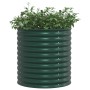 Cama Elevada de Jardín Verde Acero Galvanizado 80 x 80 x 81 cm by , Pots and planters - Ref: Foro24-42008126, Price: 111,50 €...