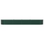 Cama Elevada para Jardín Verde 400x80x44 cm de Acero Galvanizado by , Pots and planters - Ref: Foro24-42008127, Price: 174,30...