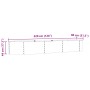 Huerto Elevado Verde 320x80x44 cm de Acero Galvanizado von , Töpfe und Pflanzgefäße - Ref: Foro24-42008128, Preis: 161,87 €, ...