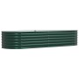 Cama elevada de jardín verde 240x80x44 cm de acero galvanizado by , Pots and planters - Ref: Foro24-42008129, Price: 138,47 €...