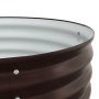 Huerto Elevado Marrón 240x80x81 cm Acero Galvanizado by , Pots and planters - Ref: Foro24-42008134, Price: 148,95 €, Discount: %