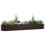 Huerto Elevado Marrón 400x80x44 cm de Acero Galvanizado von , Töpfe und Pflanzgefäße - Ref: Foro24-42008137, Preis: 174,30 €,...