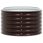 Huerto Elevado Marrón 160x80x44 cm de Acero Galvanizado by , Pots and planters - Ref: Foro24-42008140, Price: 104,56 €, Disco...