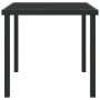 Mesa de Jardín Negra 80x80x73 cm de Vidrio Templado von , Gartentische - Ref: Foro24-42010312, Preis: 97,67 €, Rabatt: %