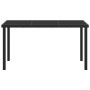 Mesa de Jardín Negra 140x80x73 cm Vidrio Templado von , Gartentische - Ref: Foro24-42010313, Preis: 117,18 €, Rabatt: %