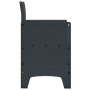 Silla de Jardín Juego de 2 Antracita Plástico Estandar Duradera von , Gartenstühle - Ref: Foro24-847448, Preis: 83,09 €, Raba...