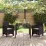 Sillas de Jardín de con Cojines Set de 2 Marrón, Taupe by , Garden chairs - Ref: Foro24-847454, Price: 84,49 €, Discount: %