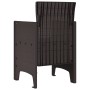 Silla de Jardín Juego de 2 Marrón, Antracita Plástico, Cojines by , Garden chairs - Ref: Foro24-847456, Price: 84,49 €, Disco...