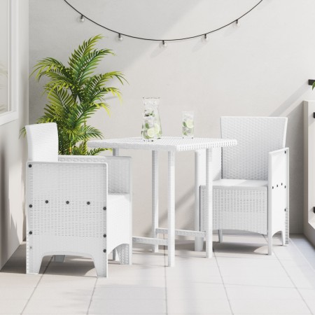 Silla de Jardín Conjunto de 2 Blanco Estilo de Ratán Plástico von , Gartenstühle - Ref: Foro24-847458, Preis: 77,19 €, Rabatt: %