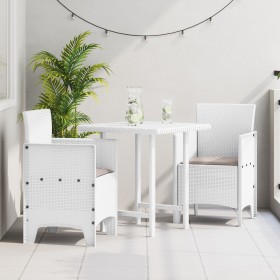 Comprar Silla de Jardín Juego de 2 Blanco Taupe