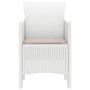Silla de Jardín Juego de 2 Blanco Taupe Ratan Plástico von , Gartenstühle - Ref: Foro24-847459, Preis: 83,05 €, Rabatt: %