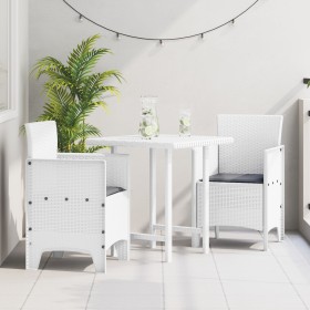 Silla de Jardín Set de 2 Blanco, Antracita Polipropileno, Poliéster by , Garden chairs - Ref: Foro24-847461, Price: 83,05 €, ...