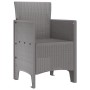 Silla de Jardín  Conjunto de 2 Gris Claro Resina Plástica Estándar | Foro24.es | Tu tienda online para hogar, jardín y más Foro24.es
