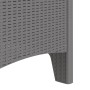 Silla de Jardín  Conjunto de 2 Gris Claro Resina Plástica Estándar | Foro24.es | Tu tienda online para hogar, jardín y más Foro24.es
