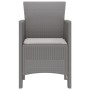 Silla de Jardín Conjunto de 2 Gris claro Poliratán Estándar by , Garden chairs - Ref: Foro24-847465, Price: 83,61 €, Discount: %