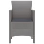 Silla de Jardín Juego de 2 Gris Claro, Antracita Polipropileno von , Gartenstühle - Ref: Foro24-847466, Preis: 82,11 €, Rabat...