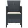 Silla de jardín Juego de 4 Antracita Polipropileno Estándar von , Gartenstühle - Ref: Foro24-847472, Preis: 153,33 €, Rabatt: %